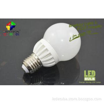 6W LED Globe Bulbs 270 Degree Flicker-Free Plastic Omni-Dir
